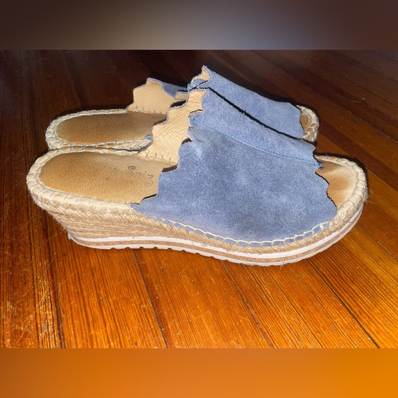 Carmen Saiz Serraje Wedges - Picture 1 of 5